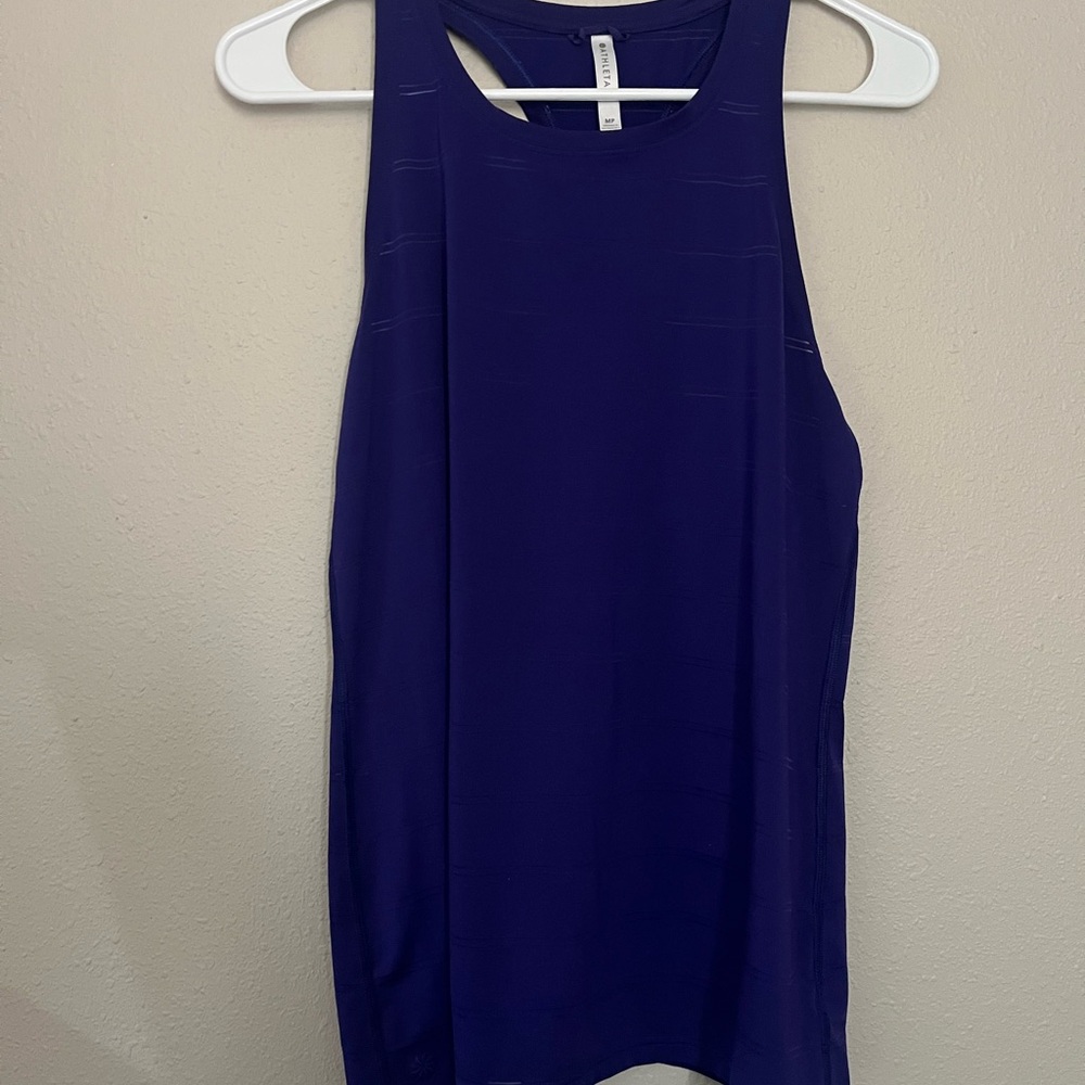Athleta Deep Purple Racerback Tank